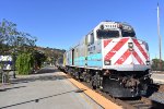 Amtrak San Joaquin Train # 712 arrives into Martinez Station with the 90218 on the point